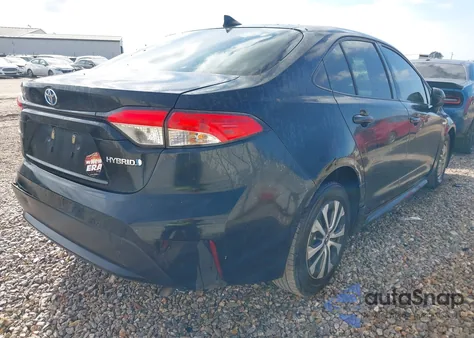 2020 Toyota Corolla Hybrid Le из США, поврежденный, VIN JTDEBRBE3LJ003177